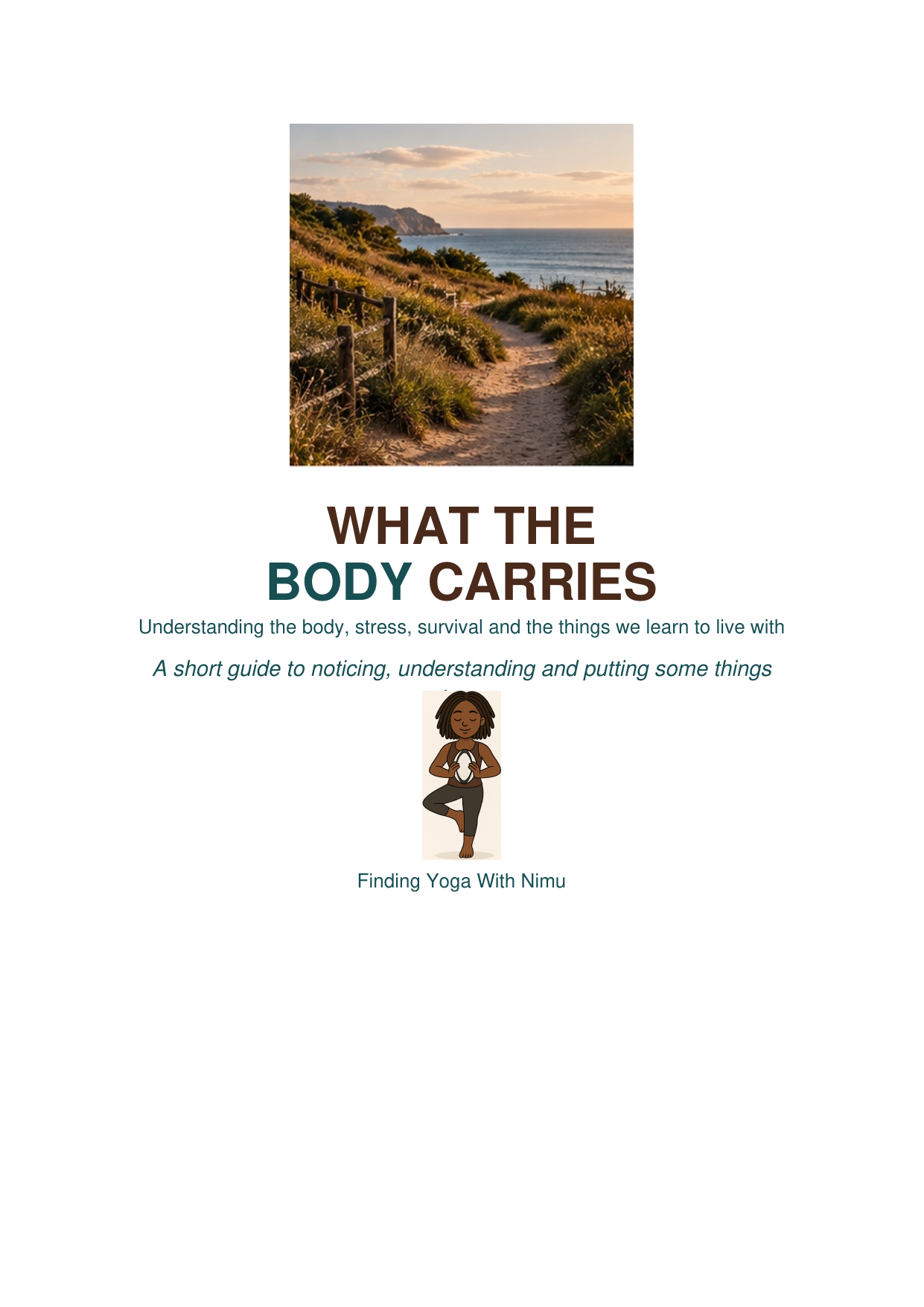 What the Body Carries digital ebook cover